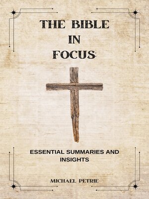 cover image of The Bible in Focus